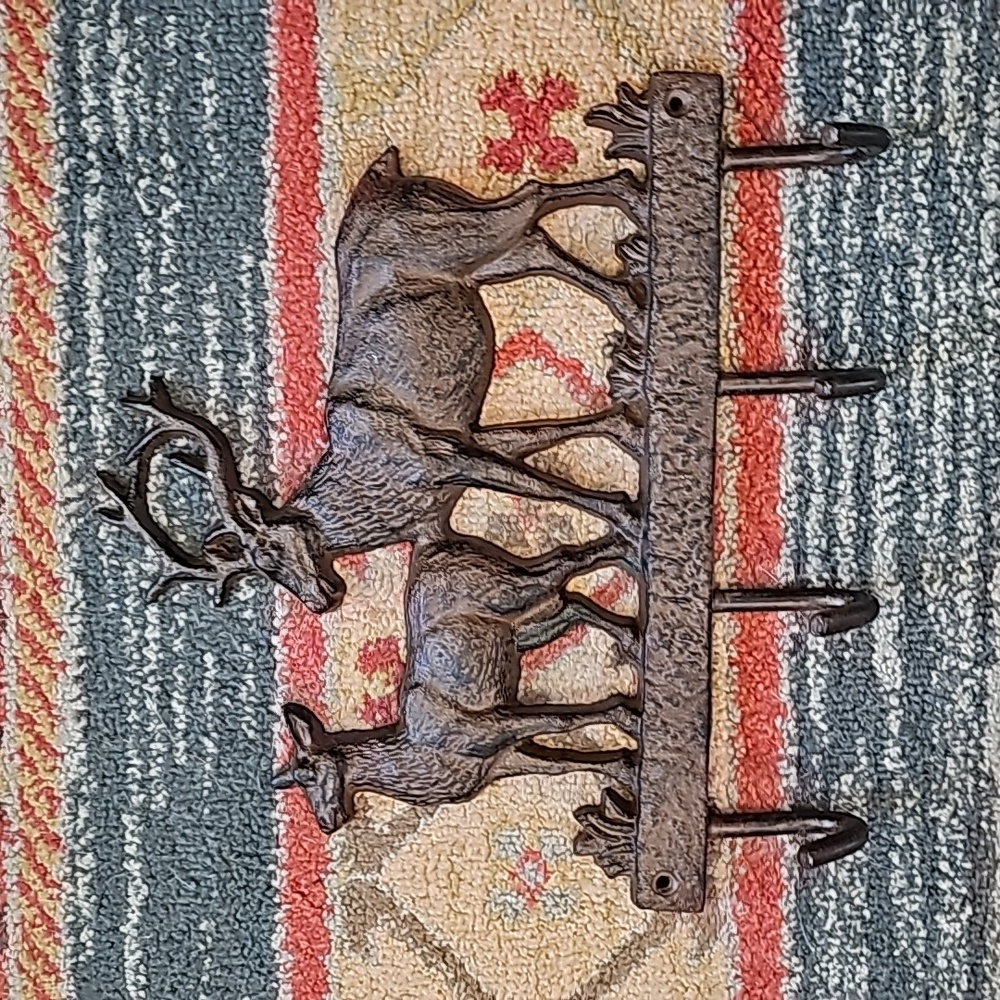 Iron Coat Hook Decor